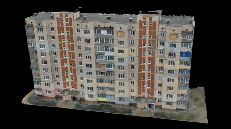 Фото 3D моделювання будівель, споруд , місцевості 3
