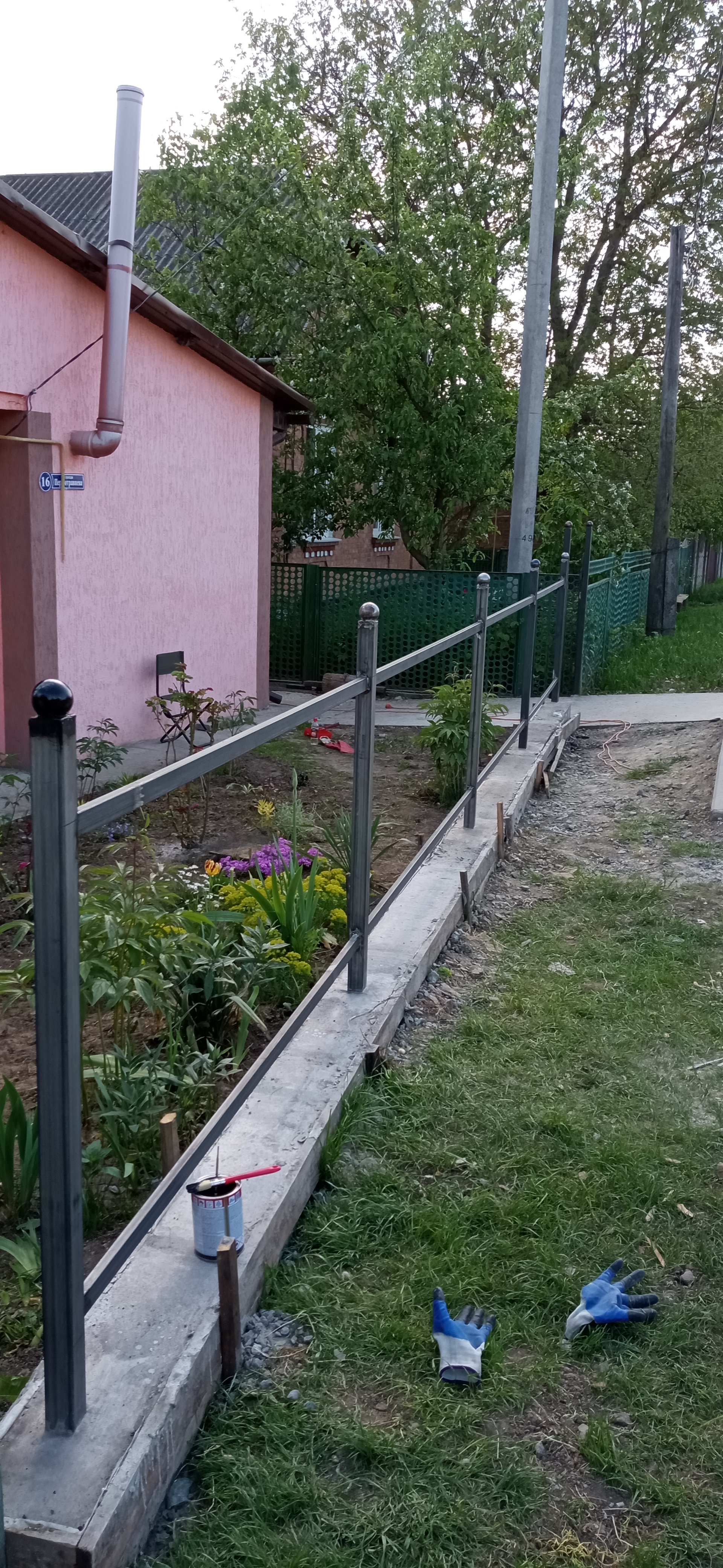 Фото підготовка до штахетника