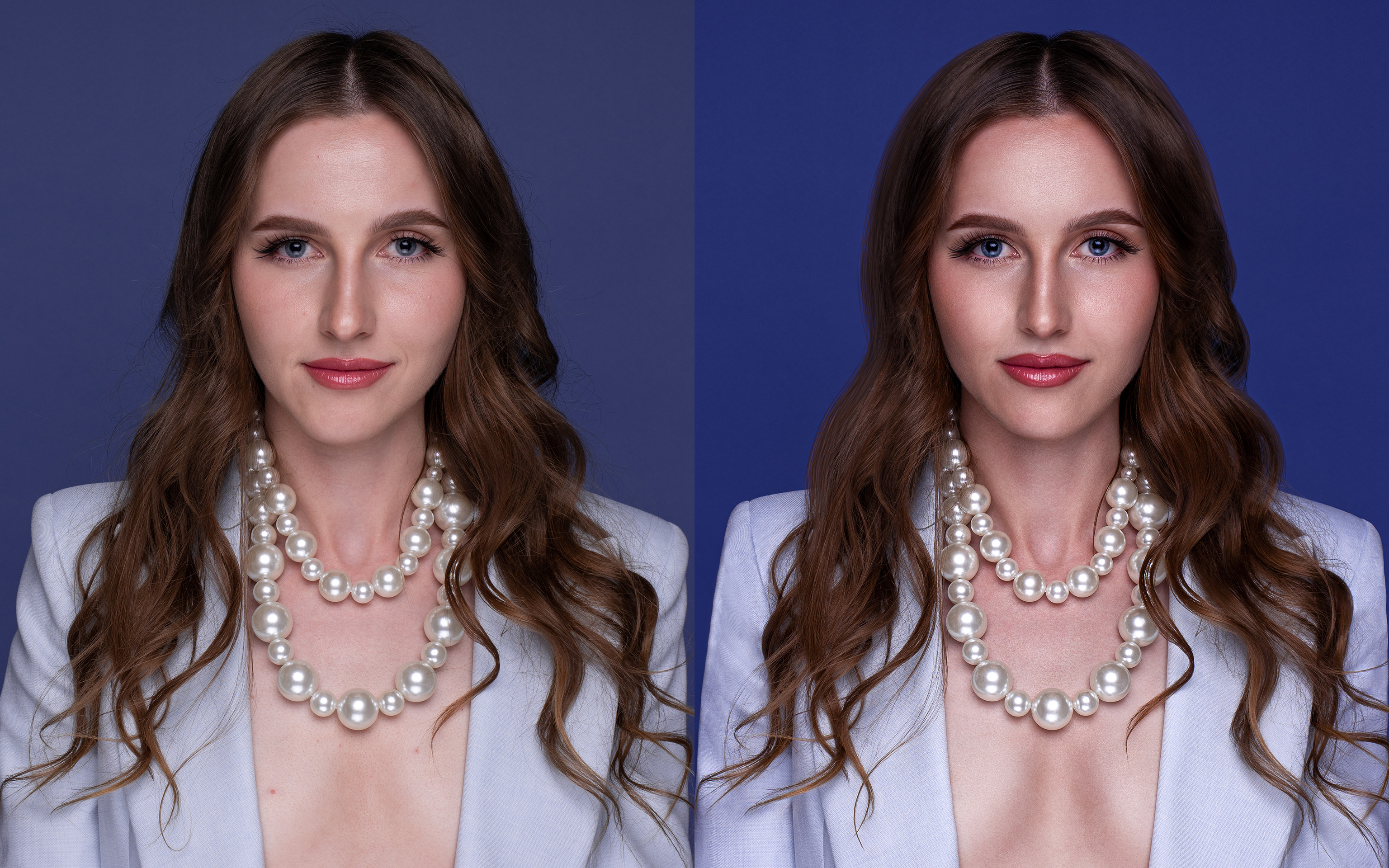 Фото Комплексна портретна ретуш рівня fashion / editorial.
Фото виконане мною повністю: зйомка + професійна обробка.

⏱ Час роботи над одним зображенням: 4–5 годин.

Що входить у роботу:
• Глибока, але природна ретуш шкіри
• Професійна робота зі світлом та кольором
• Пластика кадру (за потреби)
• Детальна проробка волосся, текстур, дрібних нюансів
• Фінальний комерційний кольорокор

Я працюю в техніці, яка зберігає текстуру шкіри та природність. Фото виглядає дорого, чисто та професійно

Для кого це рішення:
✔ Експерти та спеціалісти, яким потрібен сильний особистий бренд
✔ Підприємці для соцмереж та сайту
✔ Спікери, коучі, бʼюті-майстри