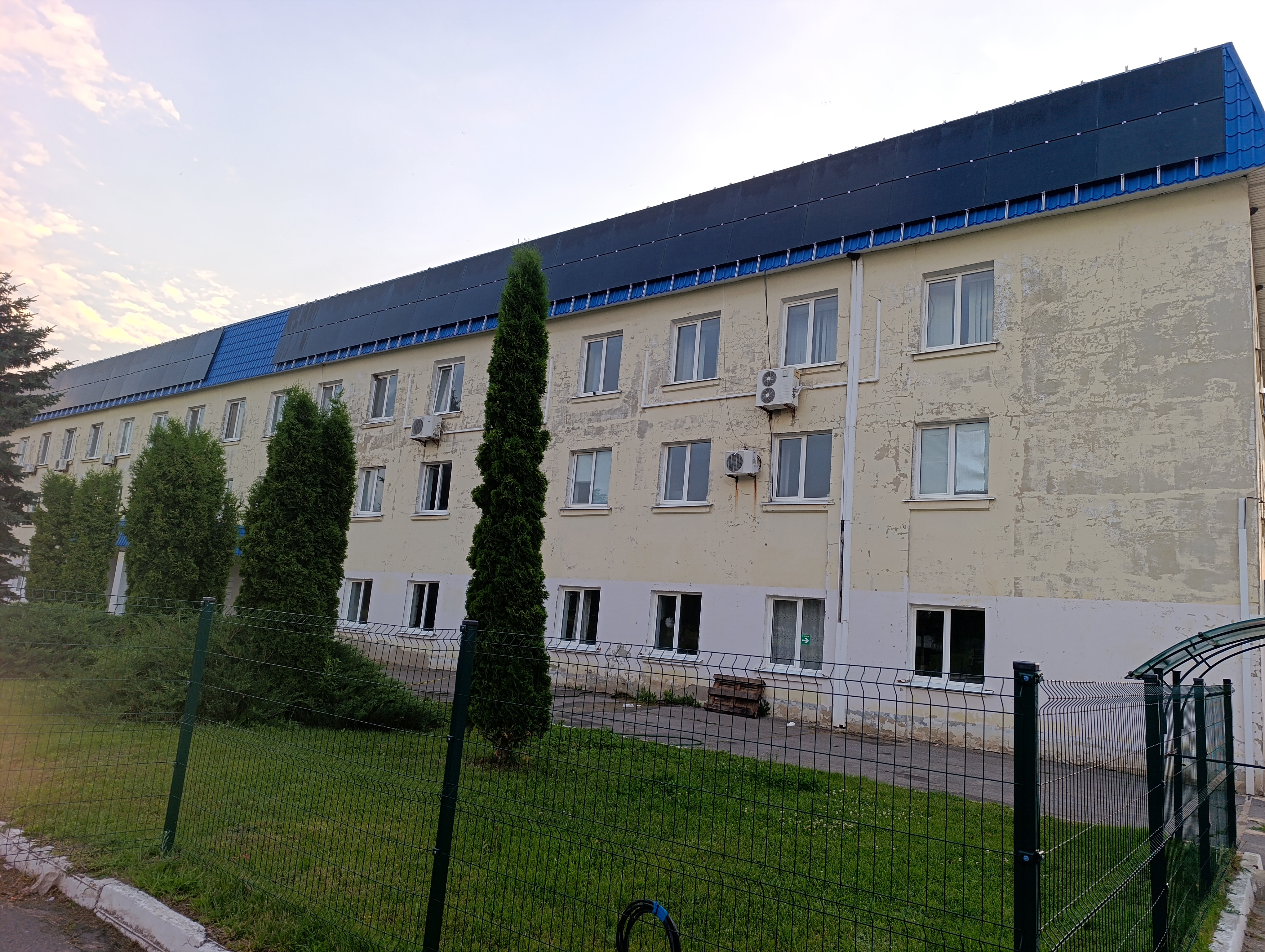 Фото Промислова сонячна станція на бентонітовому заводі Черкаська область