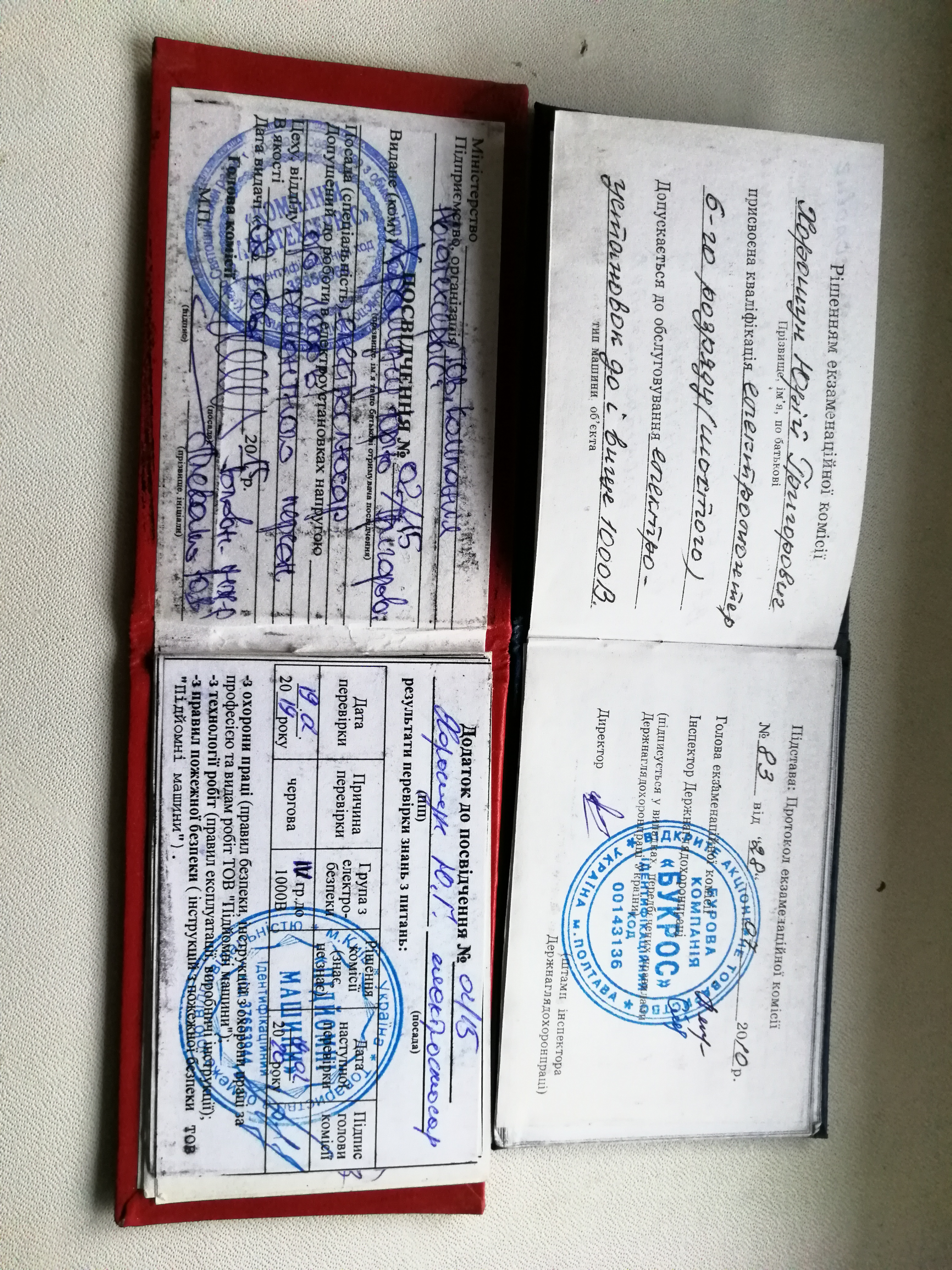 Фото Квалификация электрика