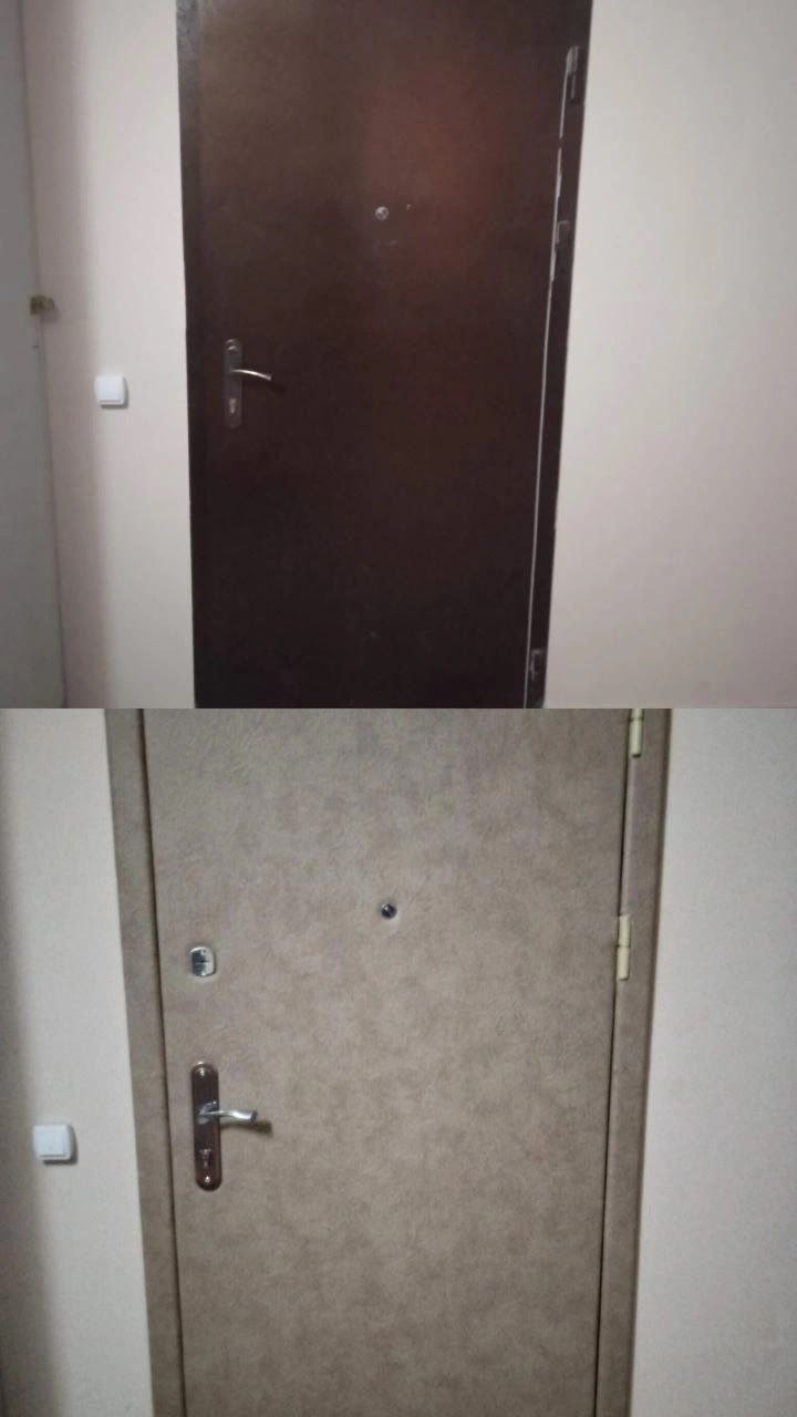 Фото Обшивка дверей 