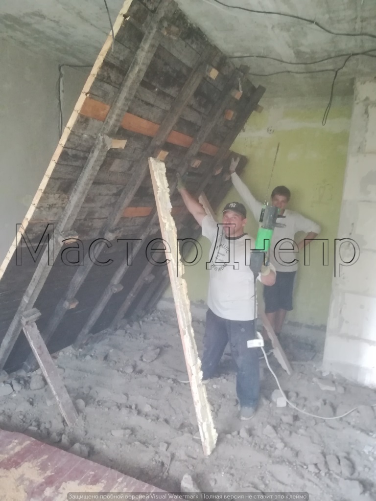 Фото Демонтажных работ в ДНЕПРЕ 2