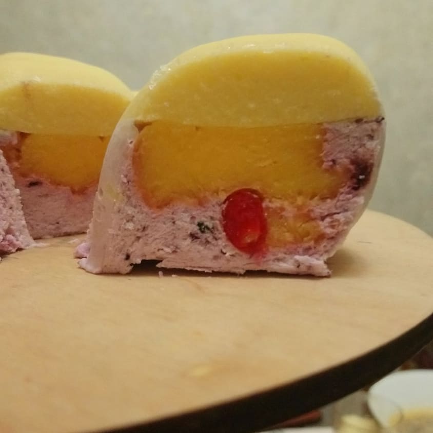 Фото Муссовый торт разрез