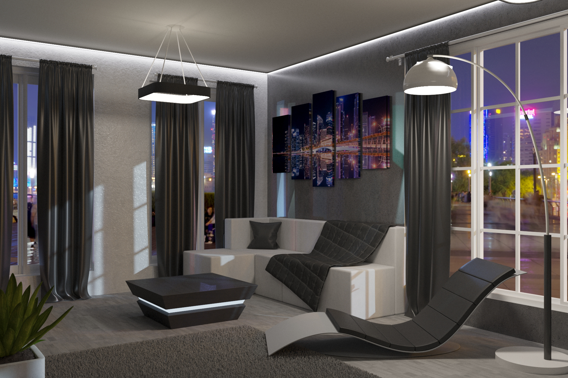 Фото Hi-tech 3D project.