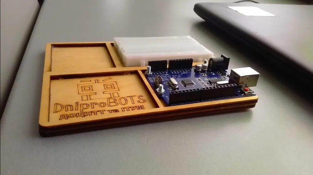 Фото Подставка для Arduino. Макет для лазерной резки.