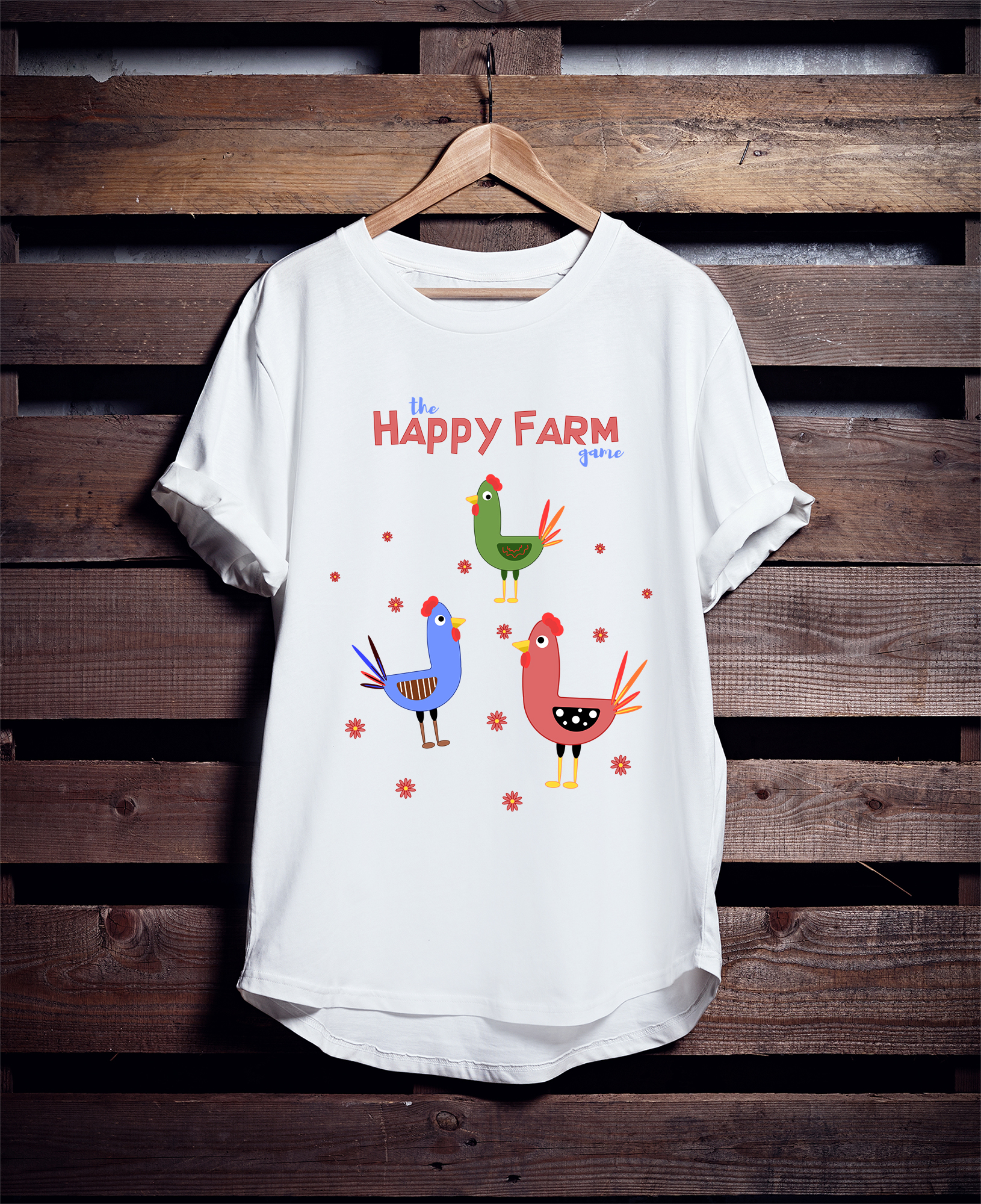 Фото Иллюстрация для футболки.