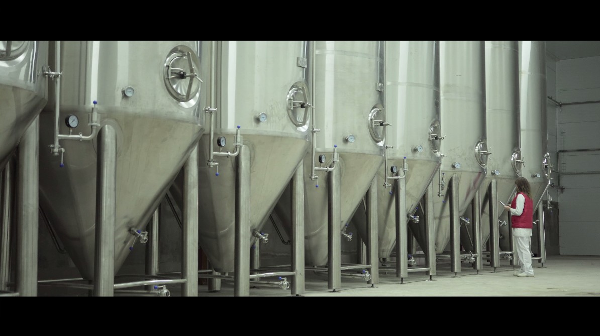 Фото Съемка рекламного ролика для завода по производству пива