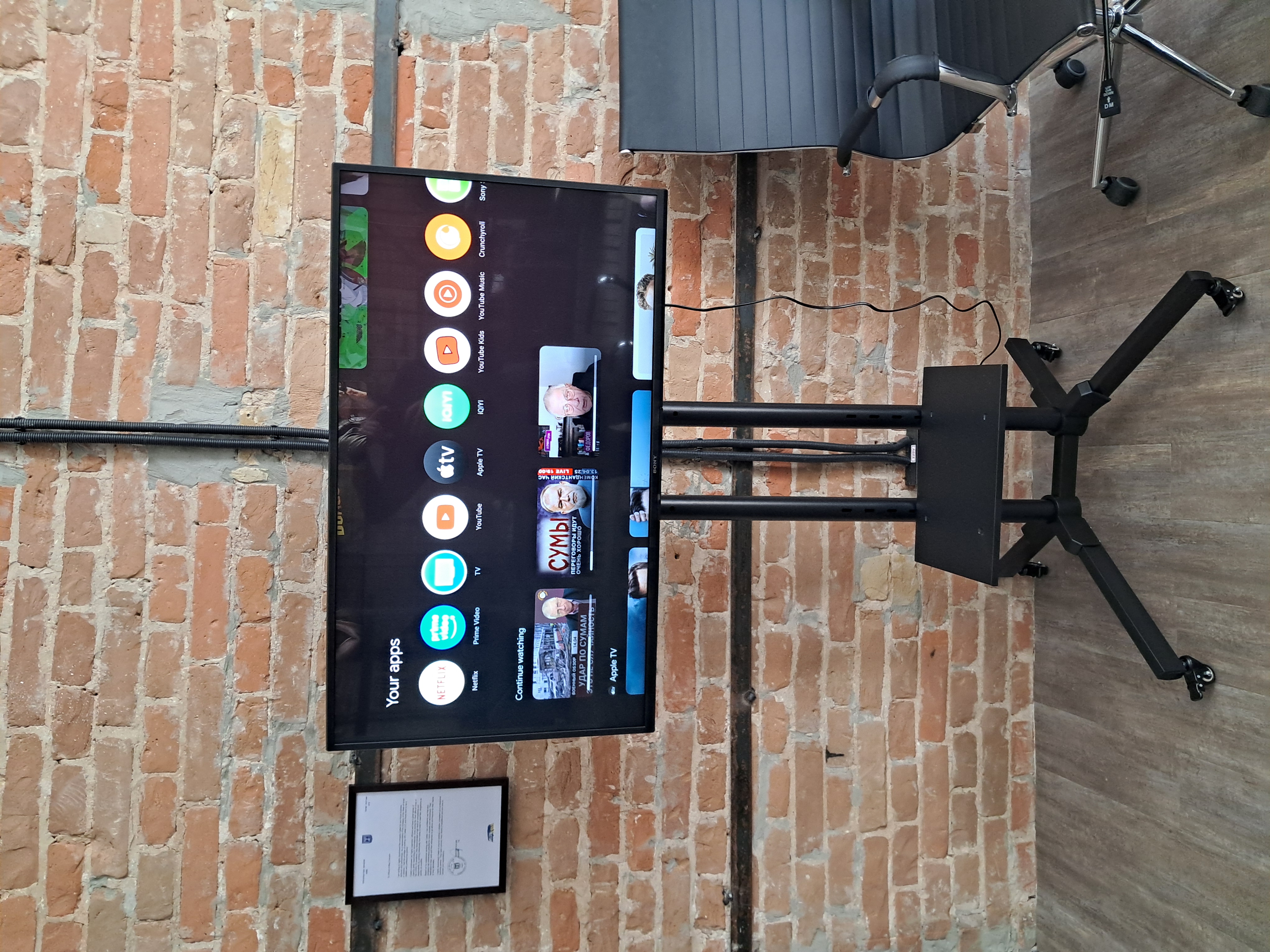 Фото Монтаж телевізора