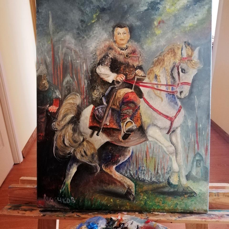 Фото Заміна тіла, масляні фарби, 40*50