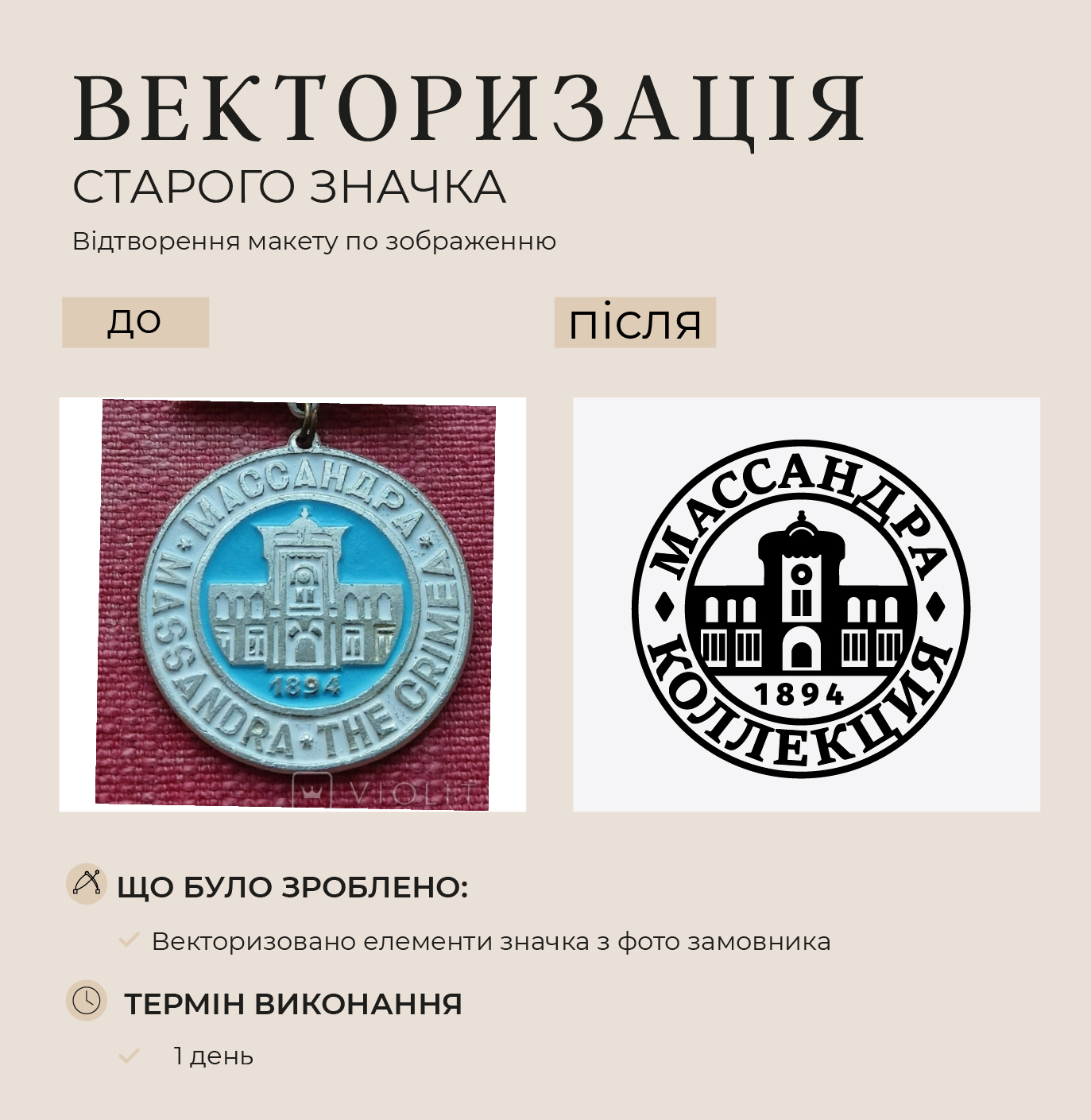 Фото Векторизовано елементи значка з фото замовника