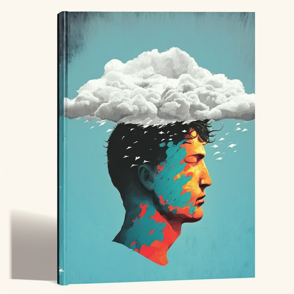 Фото Мальовнича іллюстрація для книжкової обкладинки