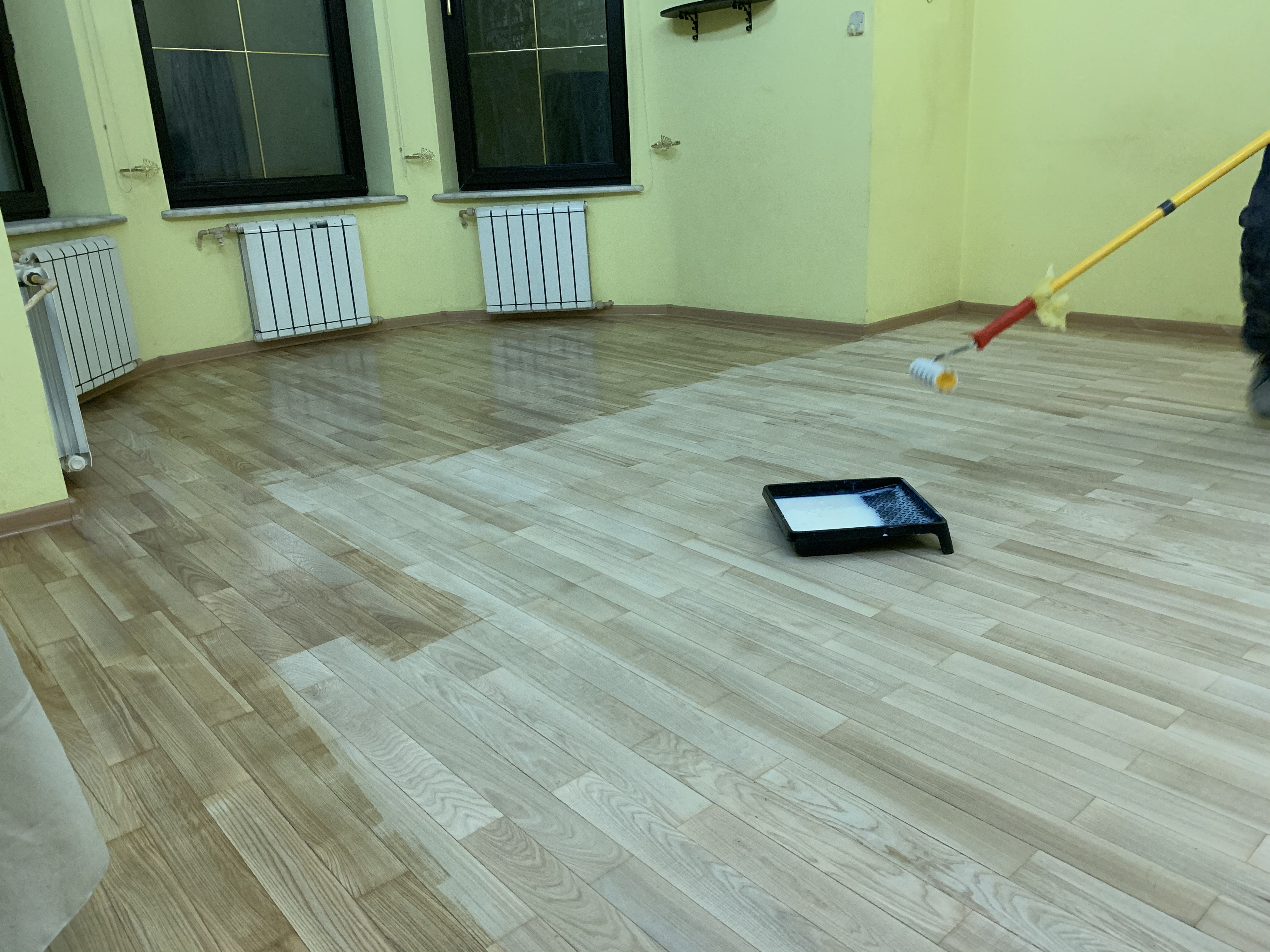 Фото Циклёвка паркета