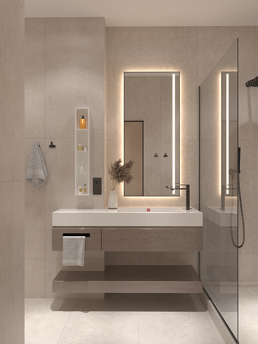 Фото Санвузол. Проект виконан згідно ТЗ.