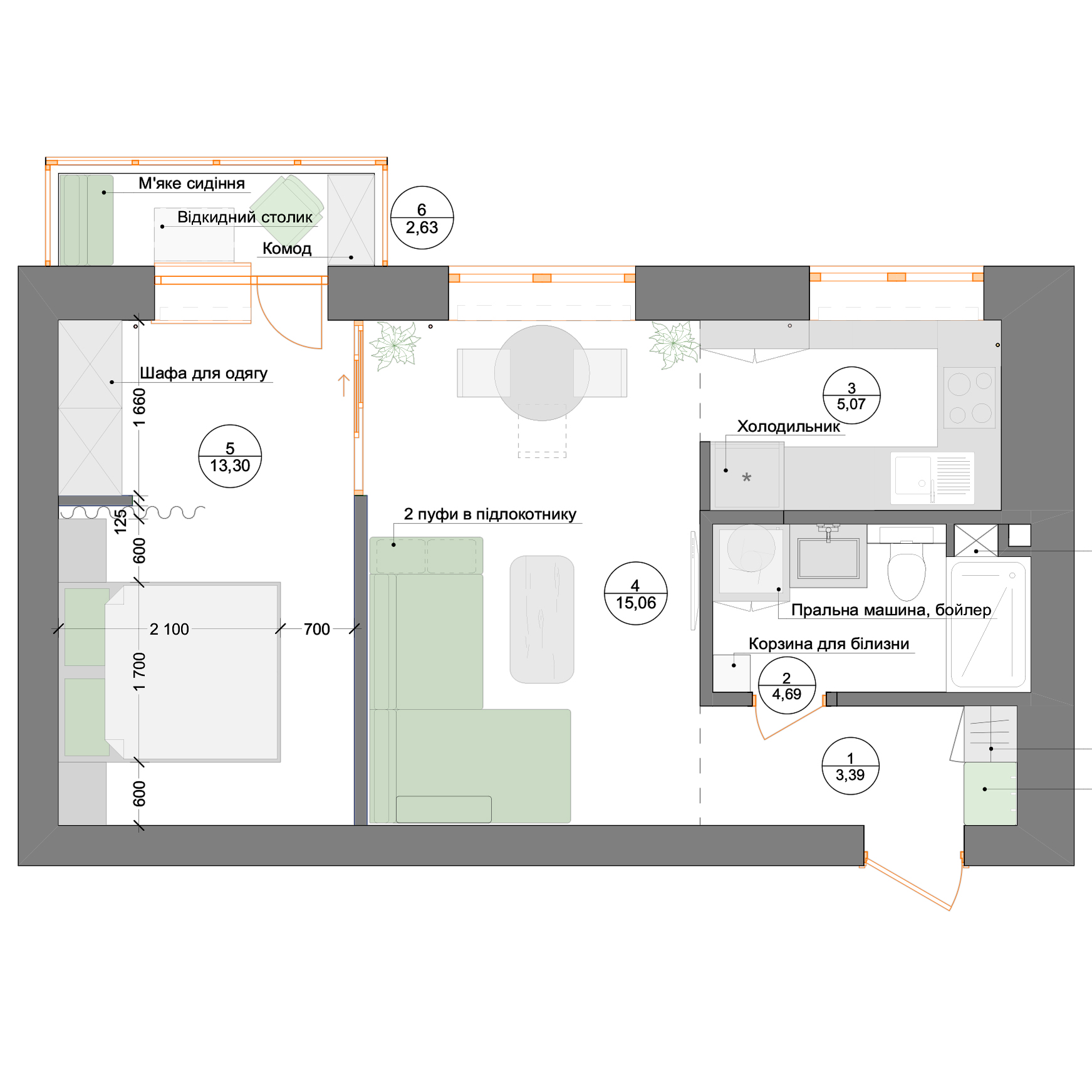 Фото Перепланировка квартиры 2