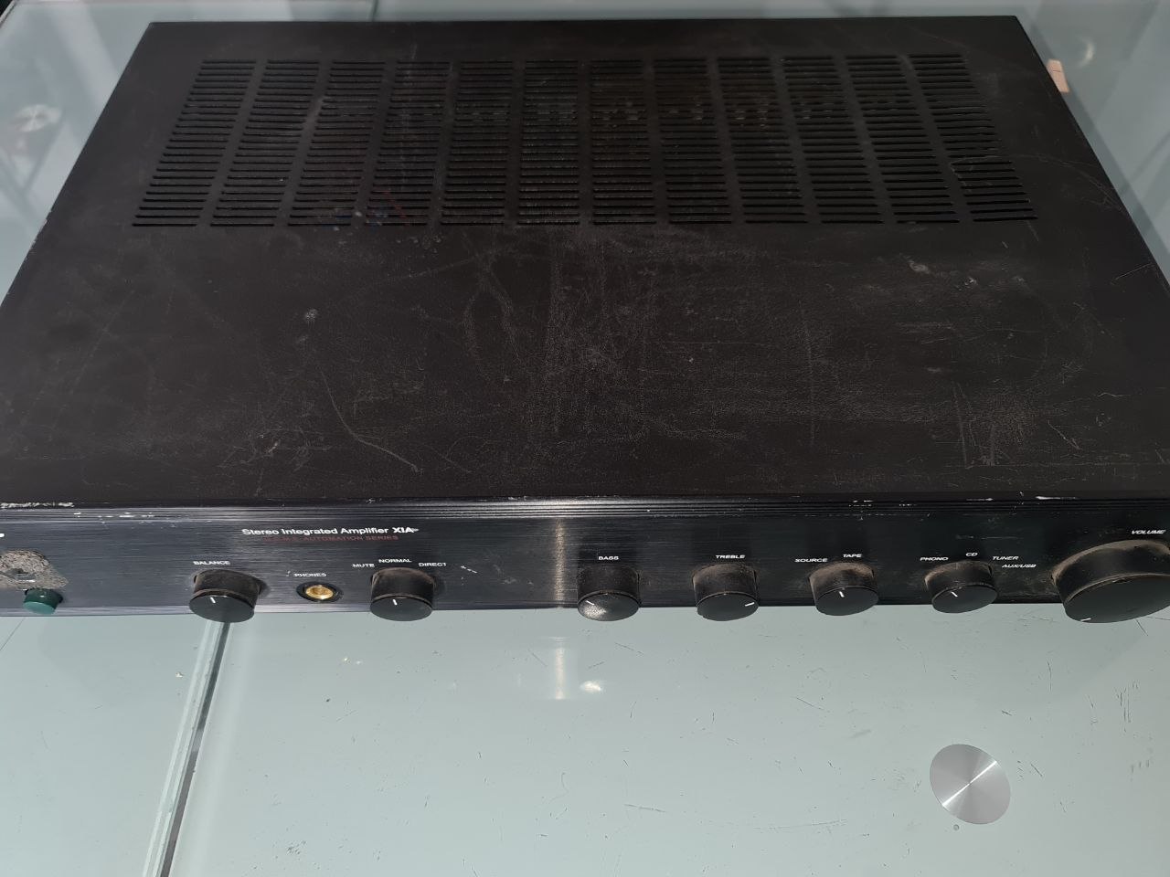 Фото Було проведено детальну діагностику підсилювача **AMC Stereo Integrated Amplifier XIA**.

У процесі перевірки виконано огляд основних вузлів та аналіз роботи пристрою з метою виявлення несправностей і визначення можливості подальшого ремонту. За результатами діагностики встановлено технічний стан обладнання та перелік необхідних ремонтних робіт (за наявності).
