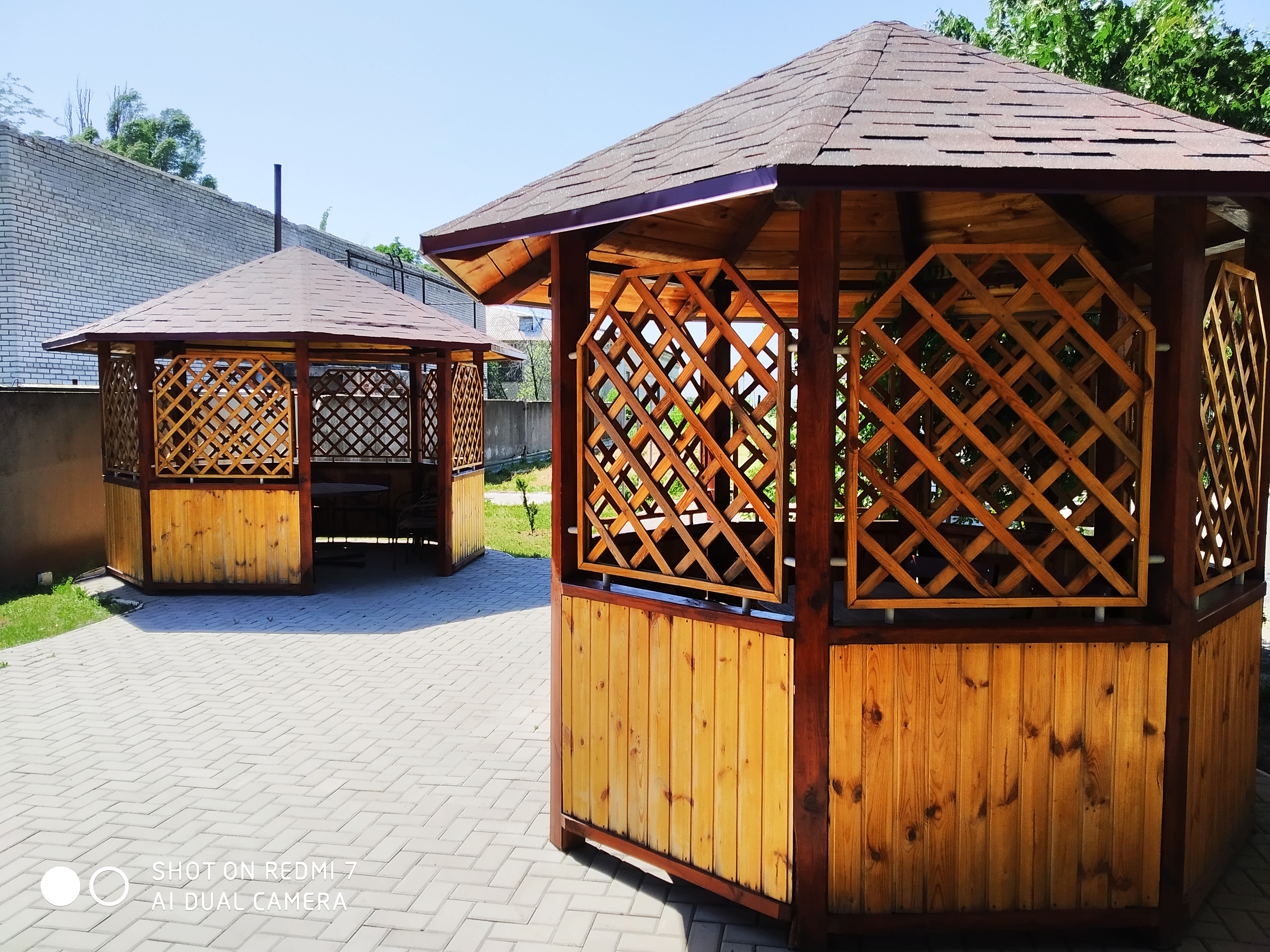 Фото Летние беседки на  5 - 10 человек