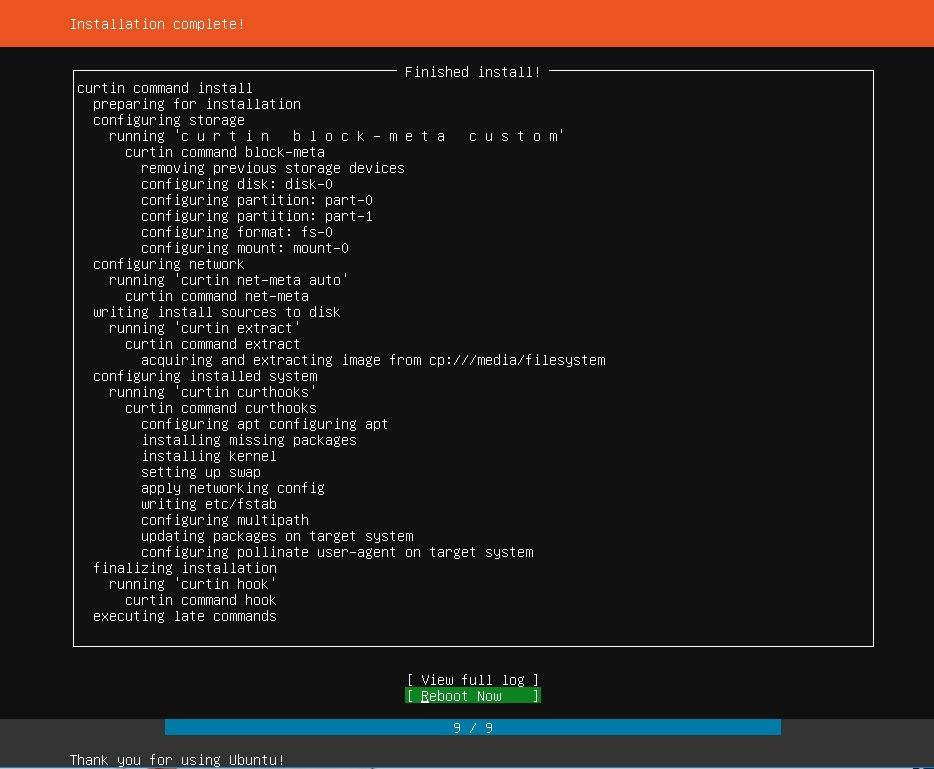 Фото Установка и настройка Ubuntu Server