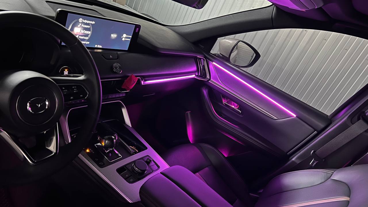 Фото Встановлення ambient підсвітки салону авто 1