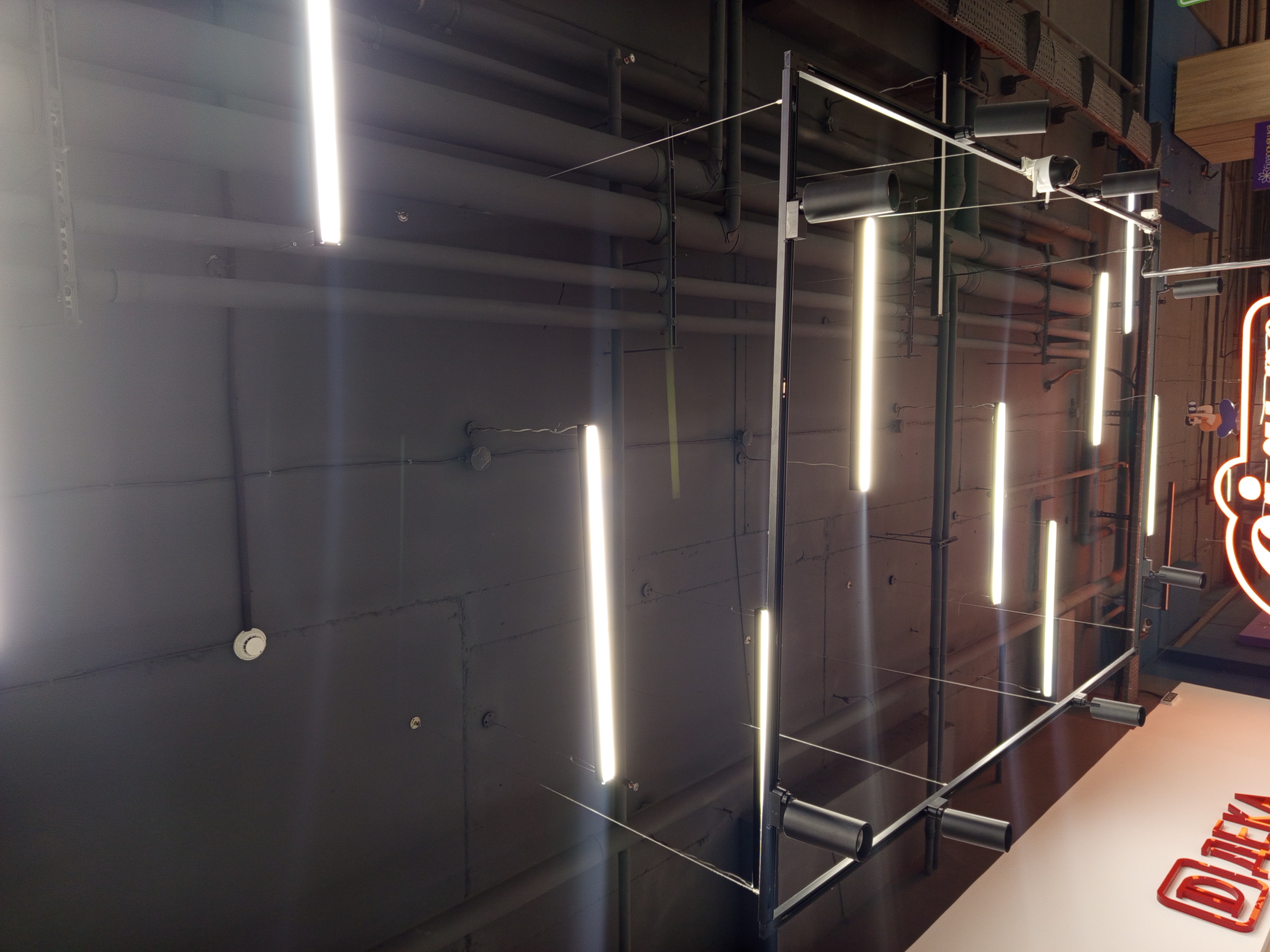 Фото монтаж освітлення 