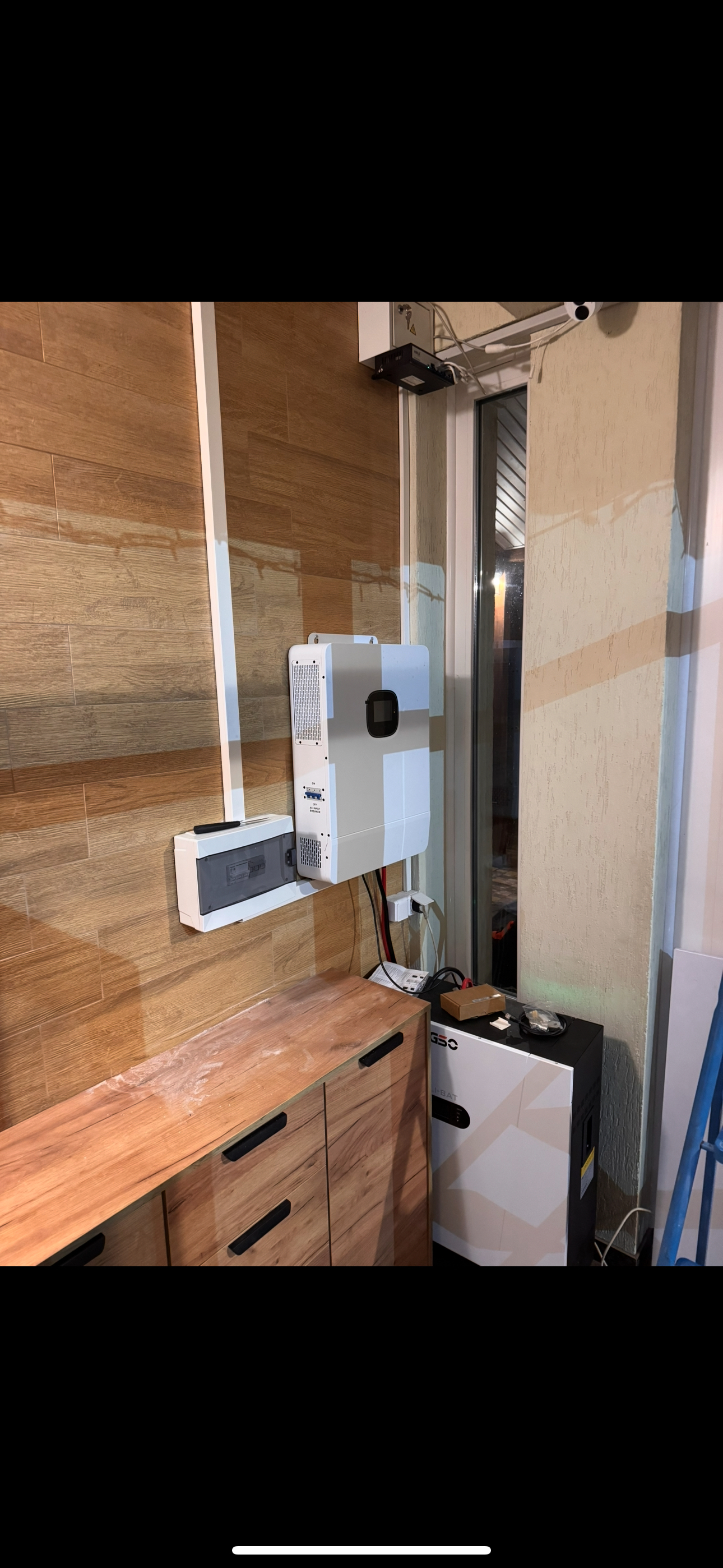 Фото встановлення 3 фозного інвертора