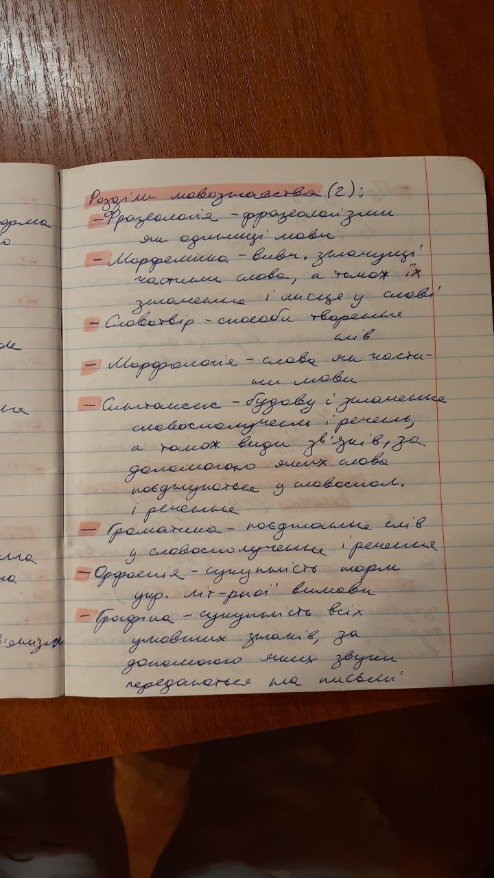 Фото Напишу конспекти від руки українською, російською та англійською; таблиці • схеми • малюнки 5