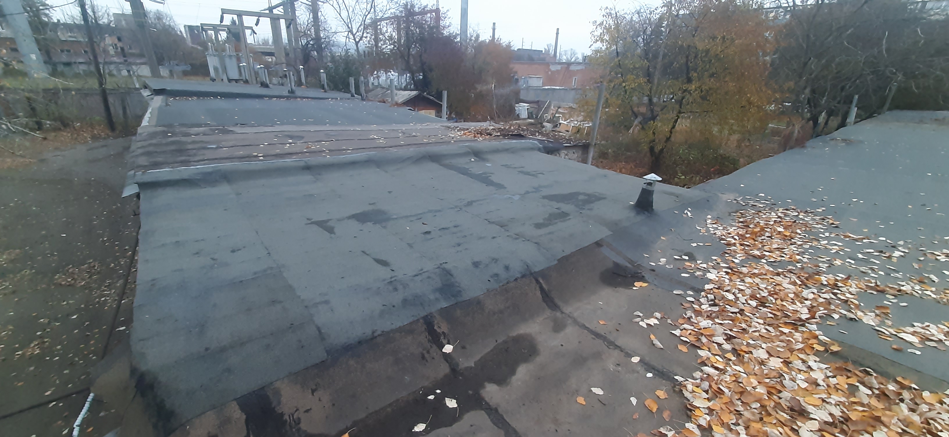 Фото М'яка покрівля. Руберойд 1