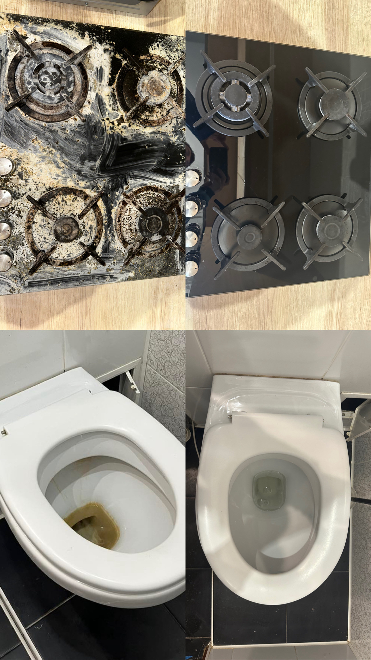 Фото Генеральне прибирання санвузлів та кухні — це комплексна глибока очистка всіх поверхонь від жиру, накипу, нальоту та забруднень