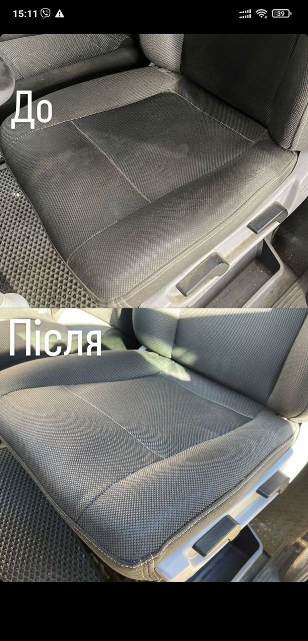Фото Хімчистка сидінь. Було витрачено 3 годин.и Вартість 700 грн