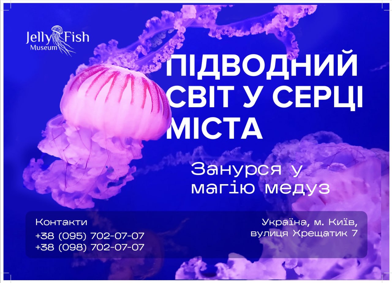 Фото Банер для Музею Медуз