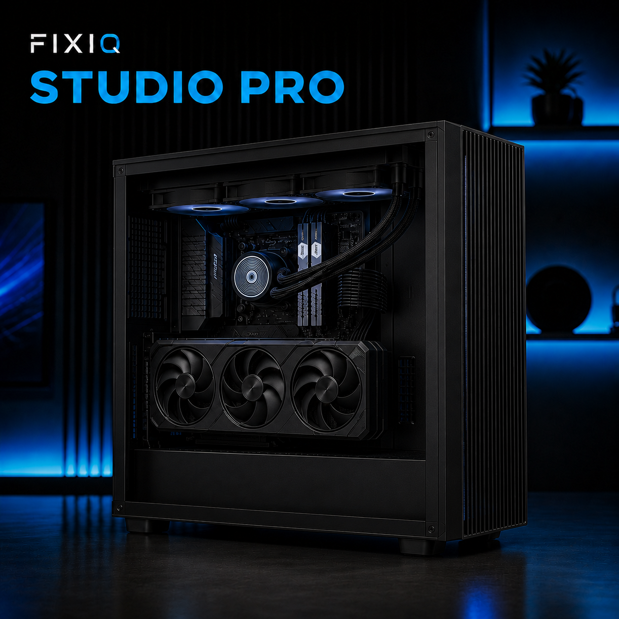 Фото AMD Ryzen 9 9950X
GeForce RTX 5080 16 ГБ
ASUS ProArt X870E-Creator WiFi
Kingston FURY Renegade 96 ГБ, 2×48 DDR5
Samsung 990 PRO 4 ТБ
Arctic Liquid Freezer III 420
be quiet! Straight Power 12, 1200 Вт, Platinum
ASUS ProArt PA602

Ryzen 9 9950X имеет 16 ядер и 32 потока и рассчитан на тяжёлые многопоточные рабочие нагрузки.

Назначение: 3D, рендер, 4K/8K-монтаж, архитектура, большие проекты и профессиональная графика.