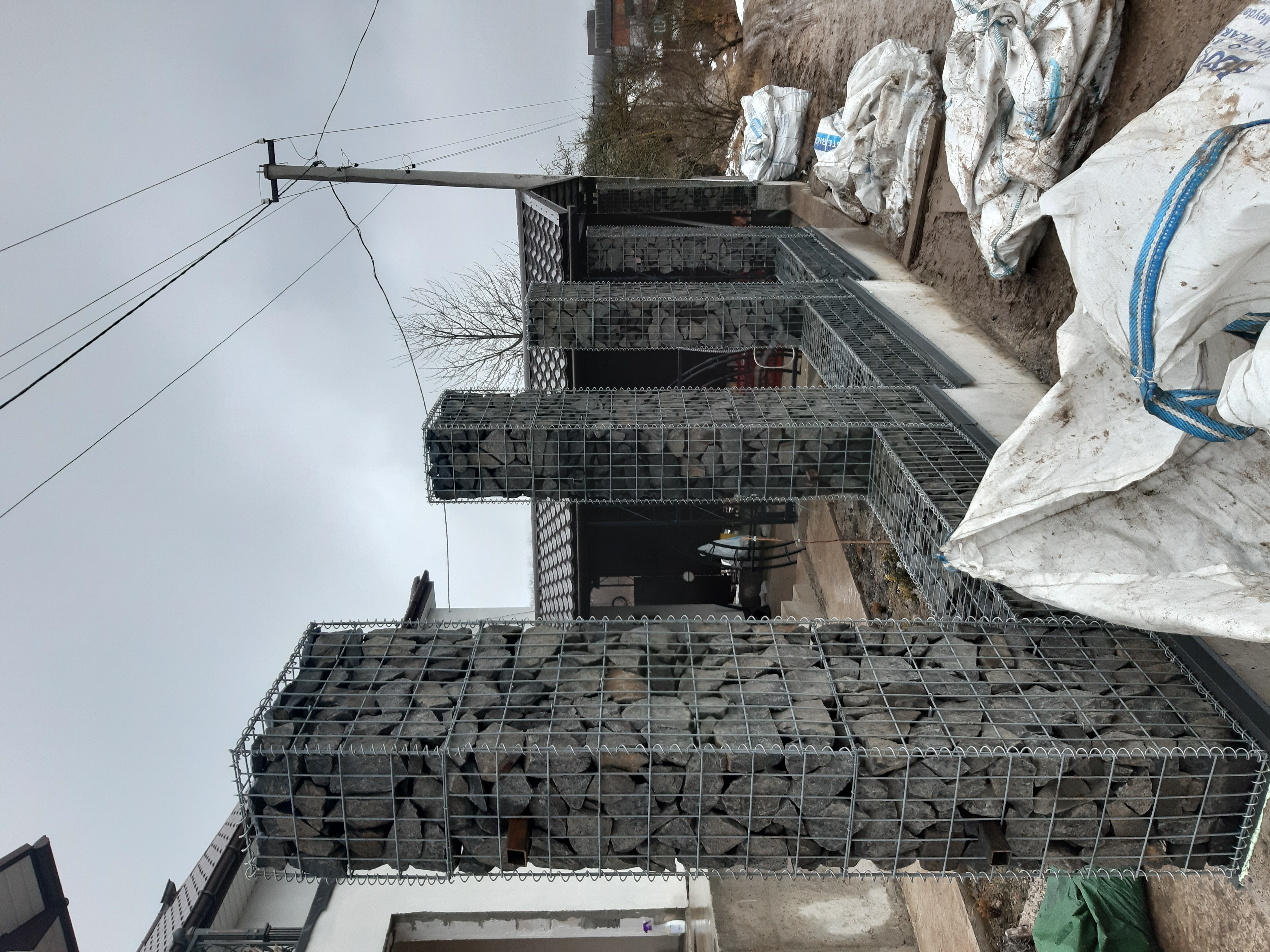 Фото Монтаж габіонів 1