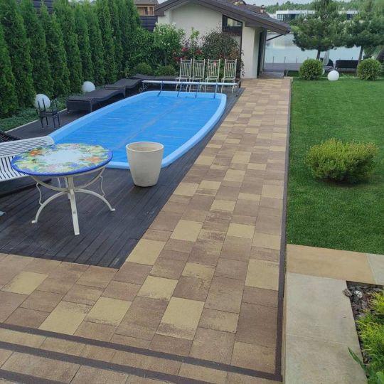 Фото Укладка тротуарной плитки под ключ 2