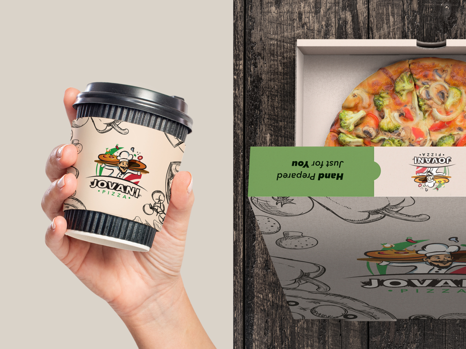 Фото Identity for pizzeria