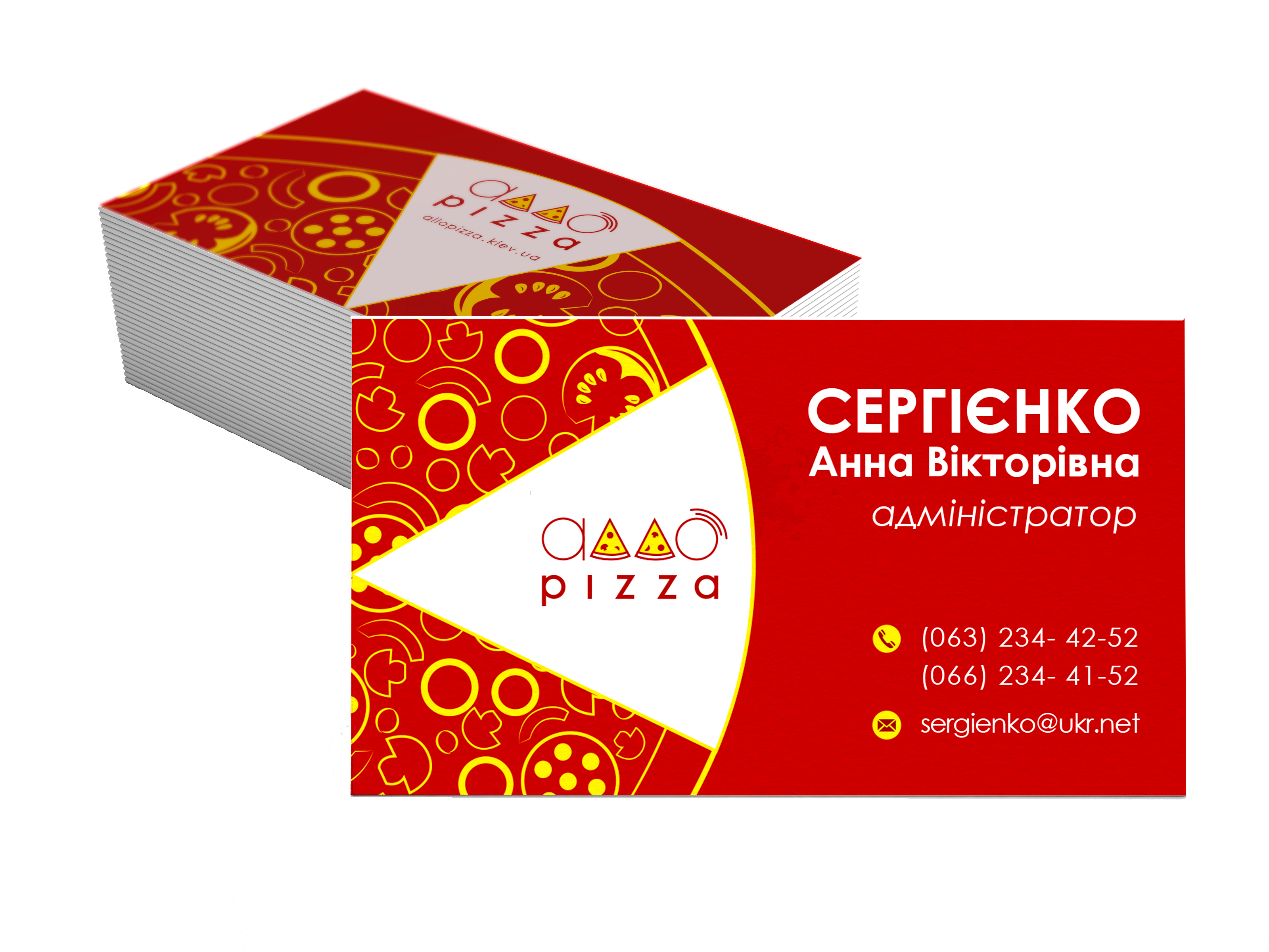 Фото Дизайн визитки