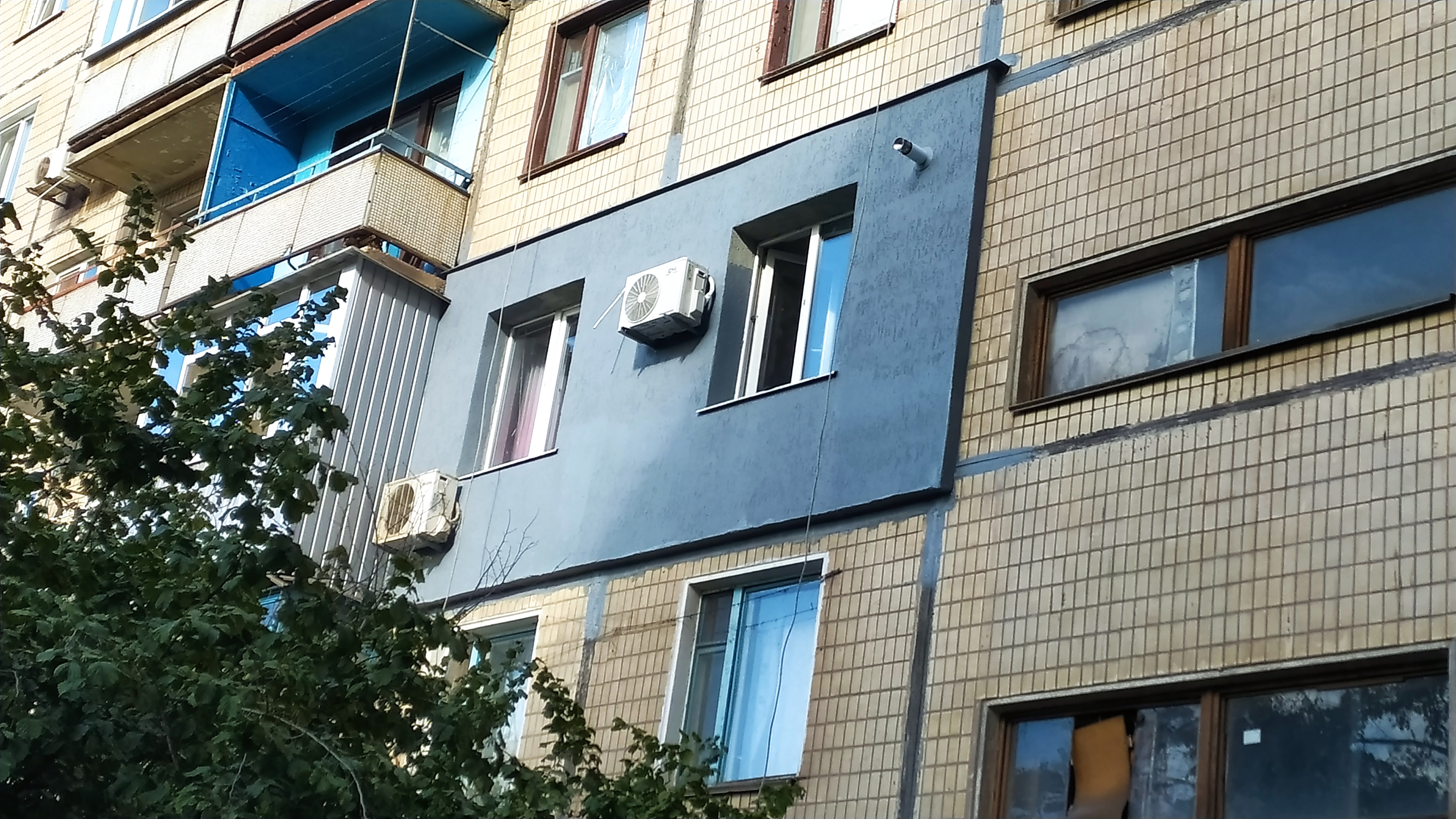 Фото фасади на висоті 