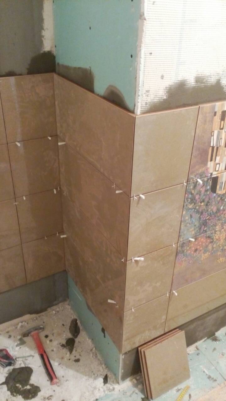 Фото Укладка кафеля