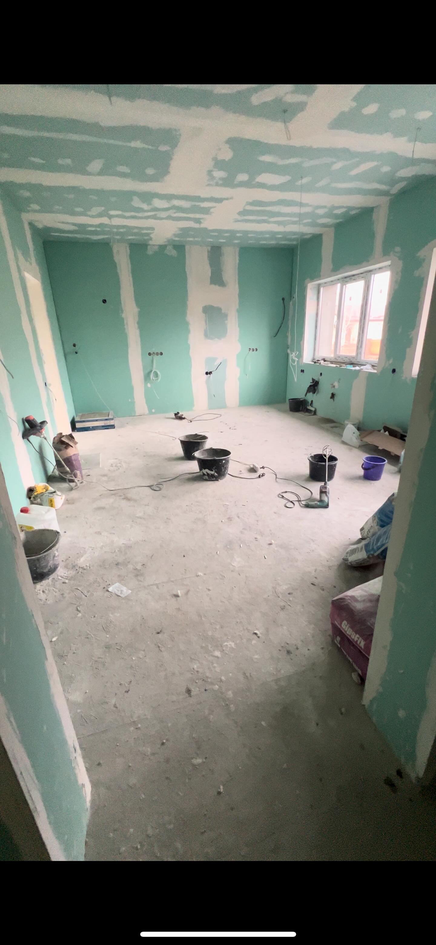 Фото монтаж гкл на стены