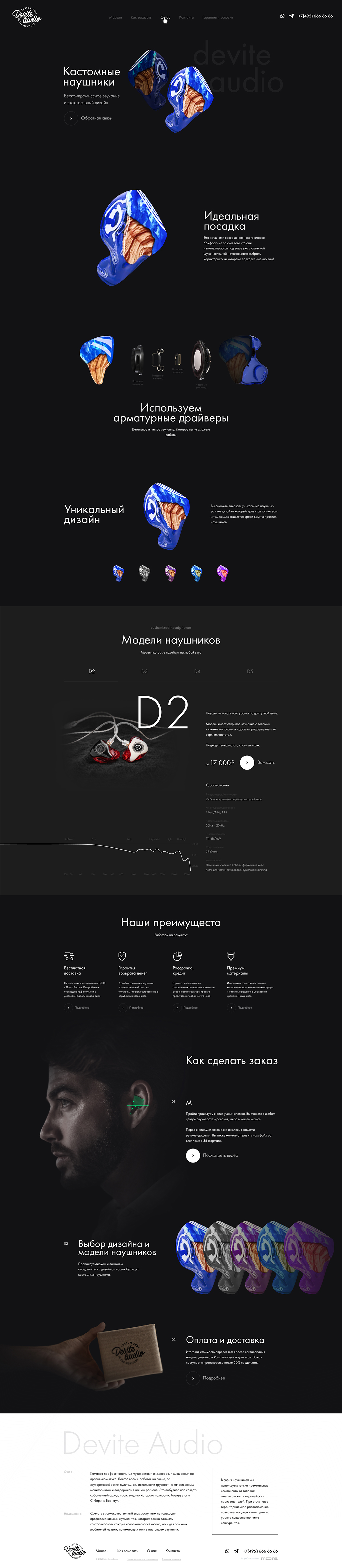 Фото Уникальные профессиональные кастомные наушники 