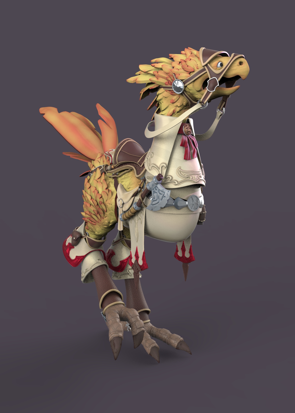 Фото 3D Модель (High poly) Zbrush 1