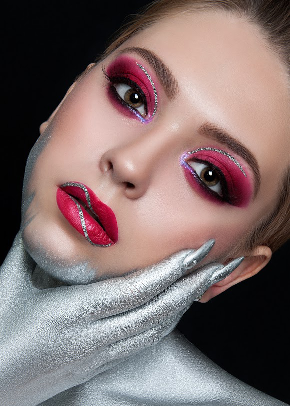 Фото Fashion make-up, макияж для фотосессии.
