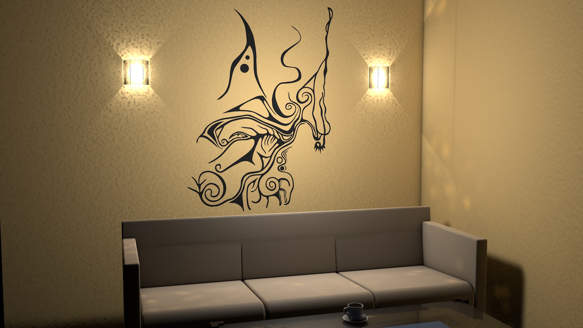 Фото Абстракционизм 3D модель