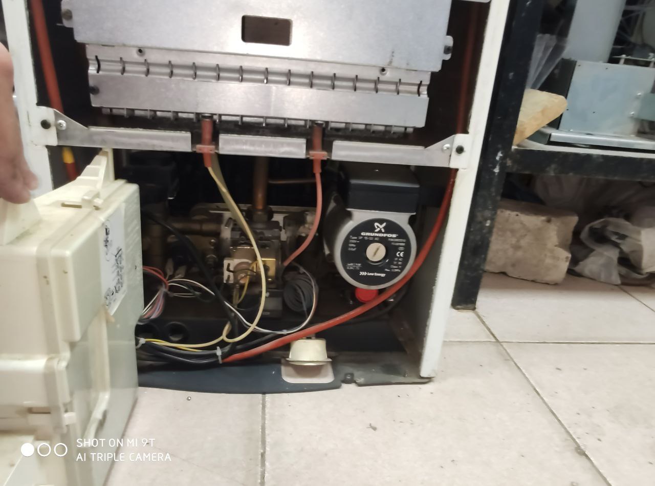 Фото Замена газового котла 