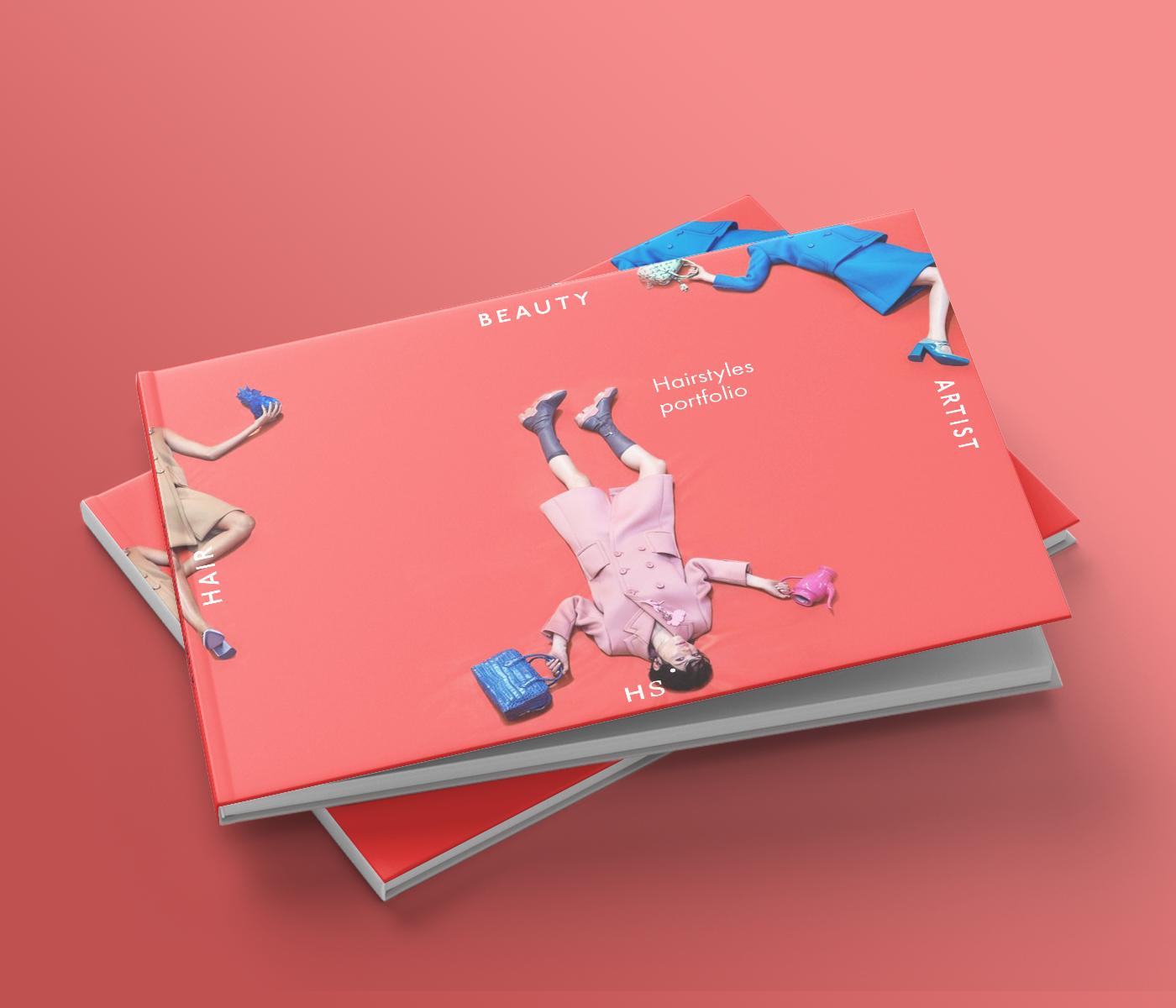 Фото Дизайн и верстка книги-портфолио для стилиста. 