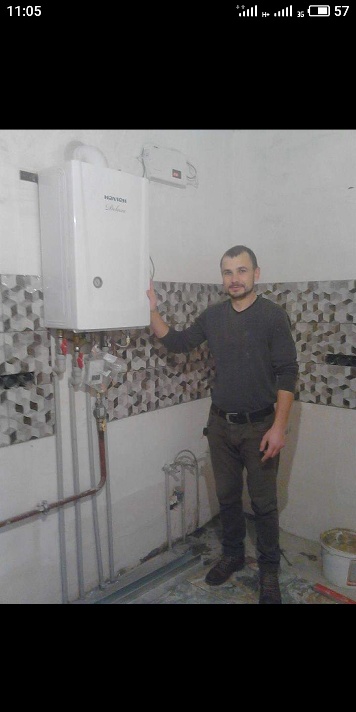 Фото Газовый двух-контурный котел,запаралелил с электрическим,для экономии,и ужобного пользования