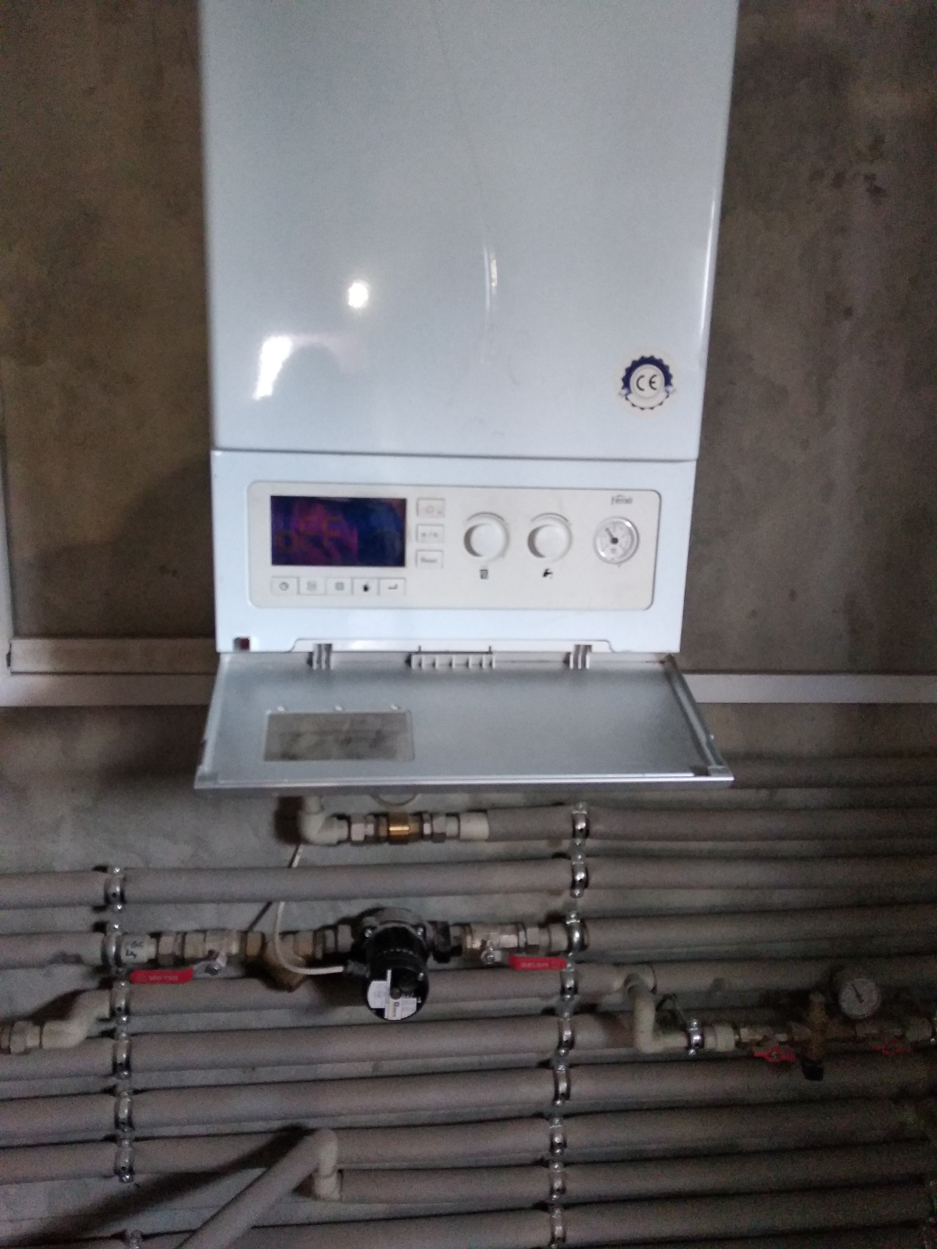 Фото Установка электрического котла Ferolli 24 kWt
