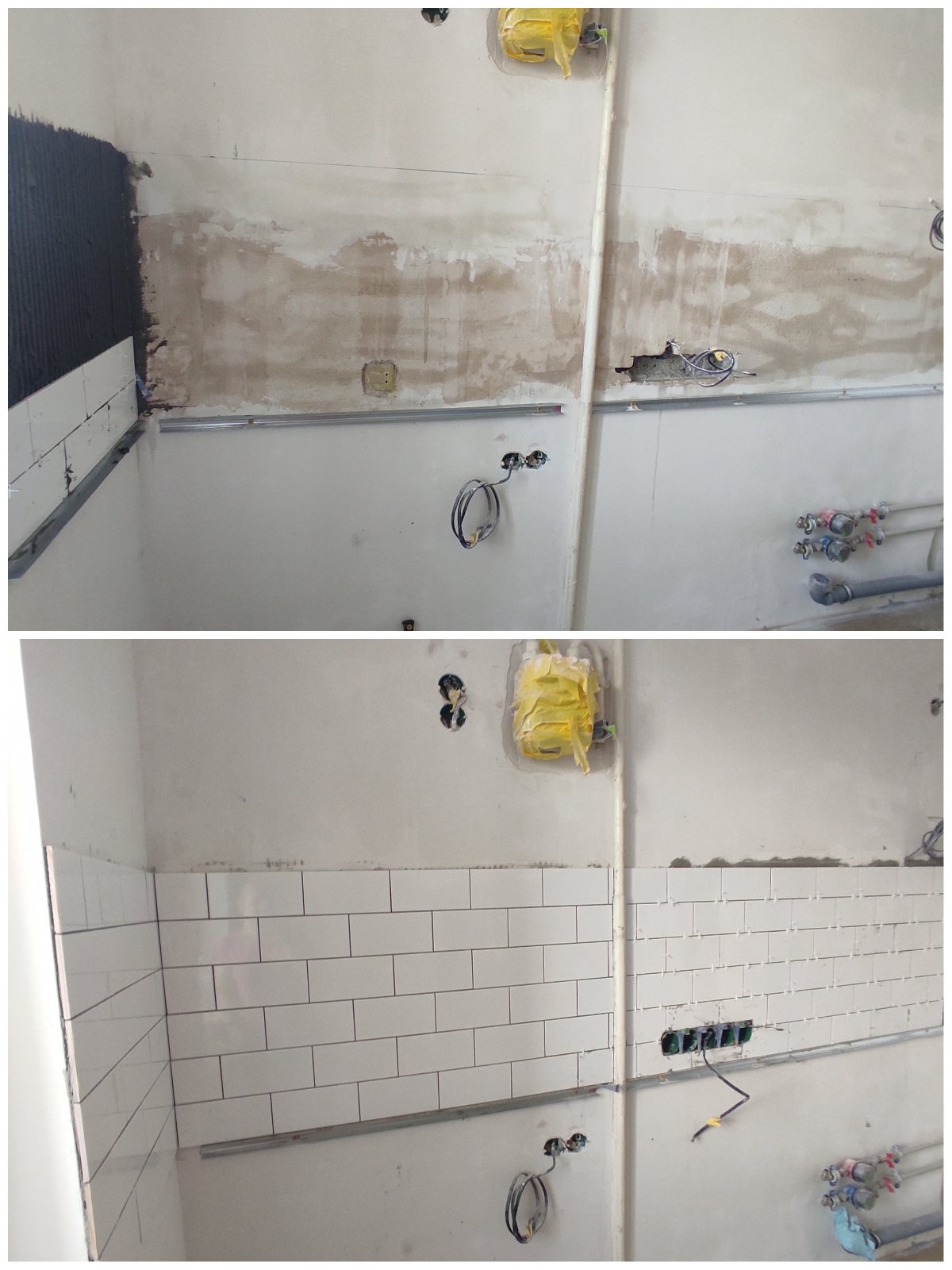 Фото Укладка плитки на рабочую поверхность, 2.2 м² 
Ушло 6 часов 
