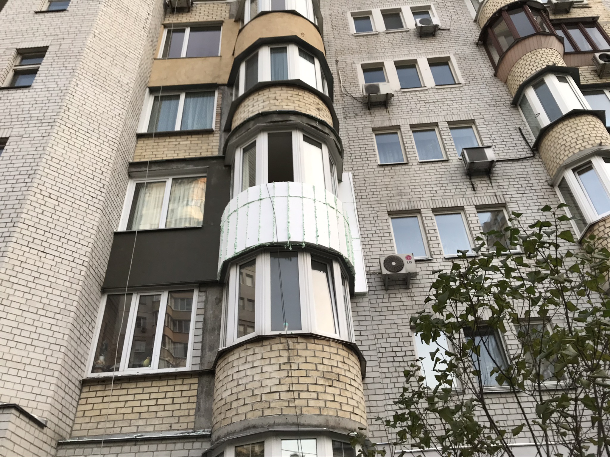 Фото Фасад балкона.