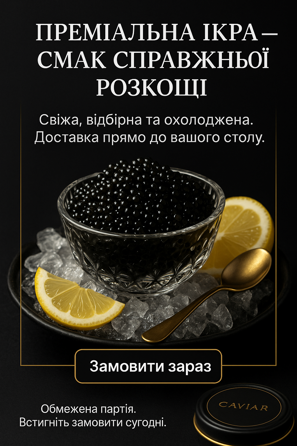 Фото Ікра чорна