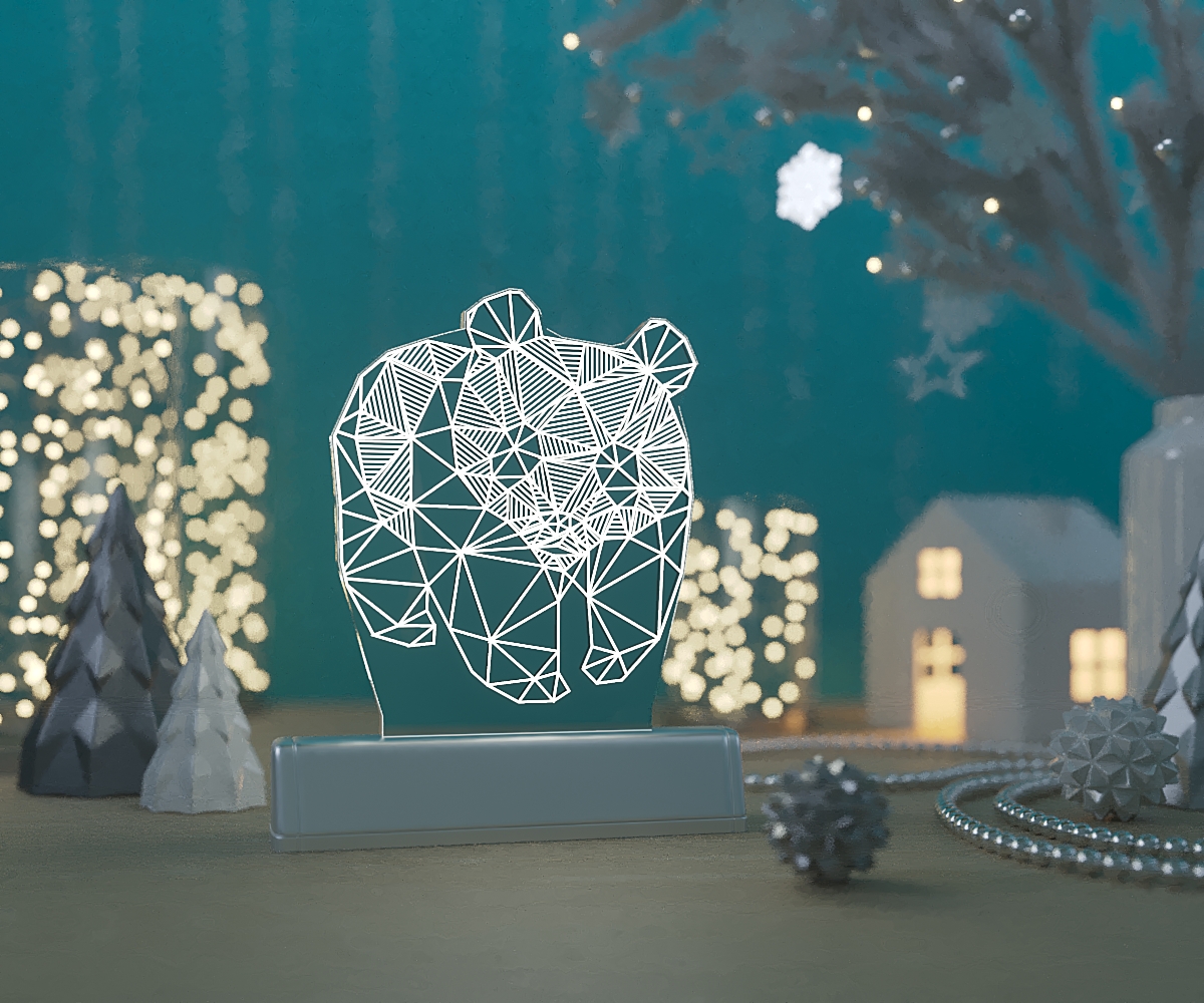 Фото Моделирование ночника. Создание дизайна окружения и визуализация в 3dsMax. затрачено 1 день.
